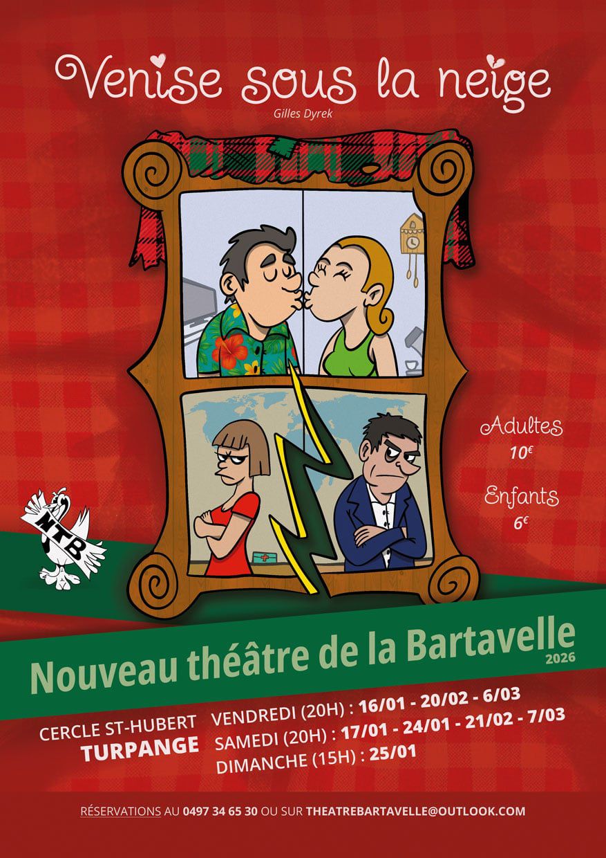 Venise sous la neige de Gilles Dyrek par le THEATRE DE LA BARTAVELLE